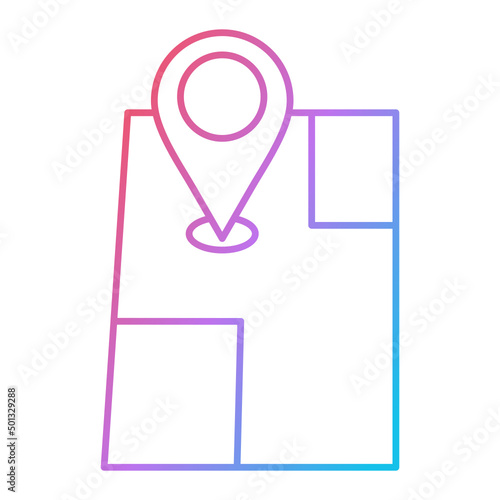 Places Location Icon Design