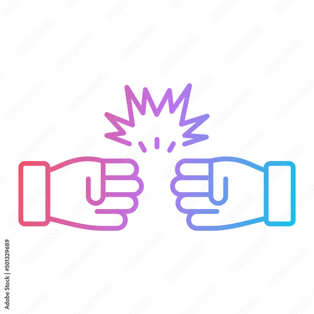 Obraz premium Struggle Icon Design