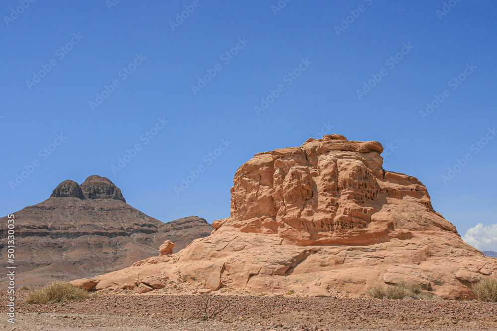 Fototapeta premium Arid landscape in Namibia
