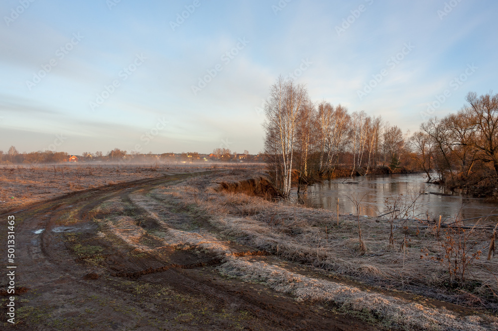 In the morning in April there are frosts In the morning in April there are frosts