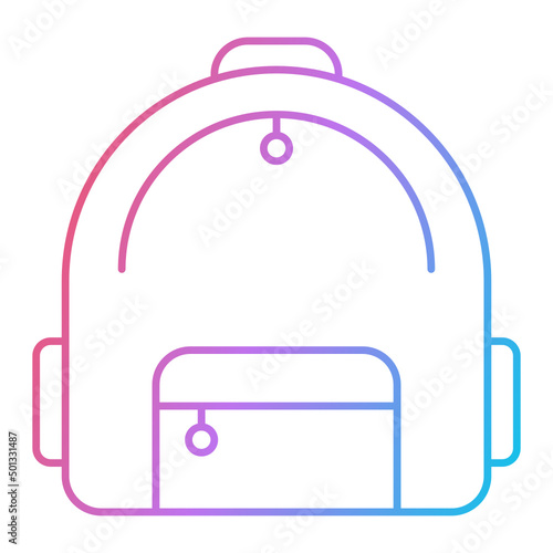 Bagpack Icon Design