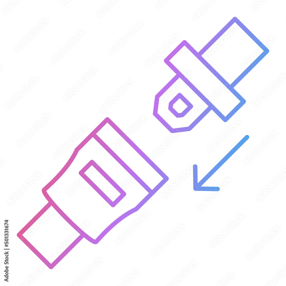 Safety Belt Icon Design Safety Belt Icon Design