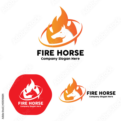 horse logo vector, world sporting event, speed racing, animal design illustration