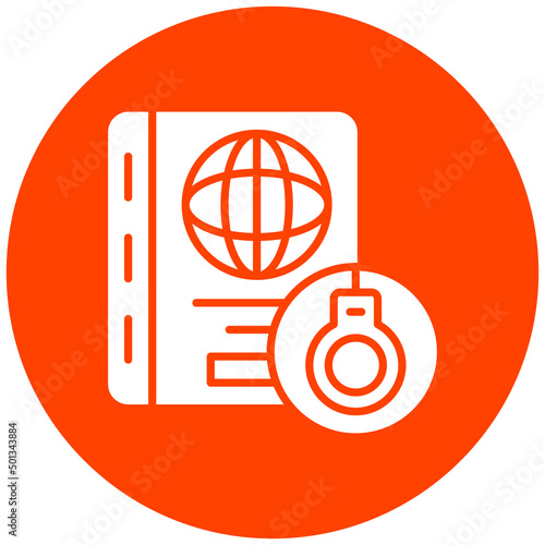 Vector Design Deported Icon Style