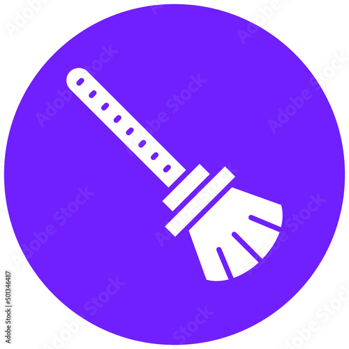 Vector Design Broom Icon Style