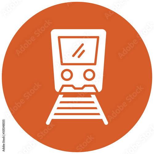 Vector Design Train Icon Style