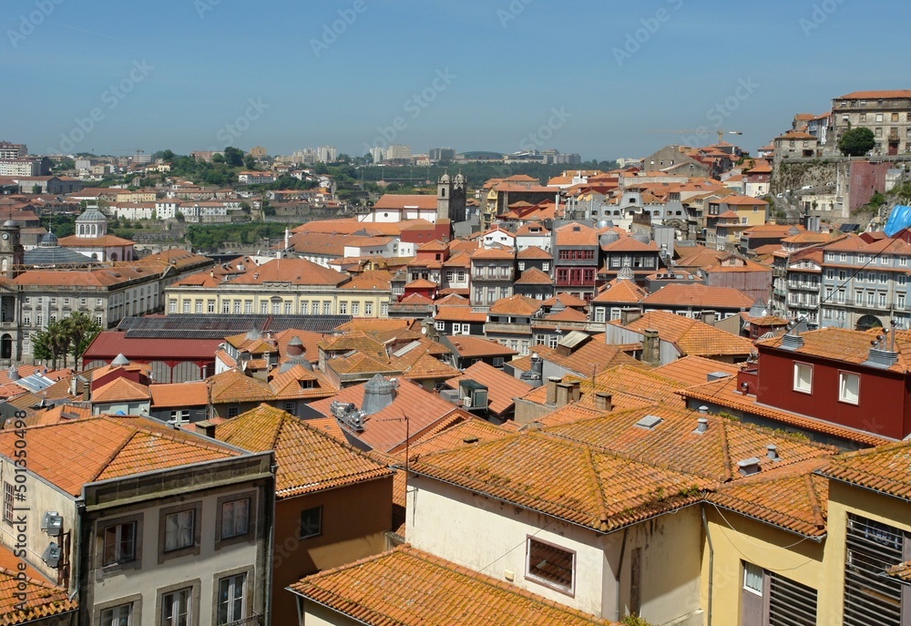 Typical historic architecture in Porto - Portugal 