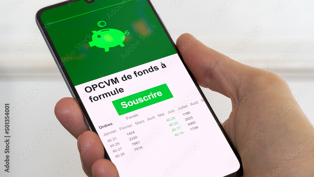 Souscrire à un opcvm, bénéficier d'un dispositif d'investissement. OPCVM Organisme de Placement Collectif en Valeurs Mobilières, FCPSICAV gestion collective investir dans une part du fond Souscrire à un opcvm, bénéficier d'un dispositif d'investissement. OPCVM Organisme de Placement Collectif en Valeurs Mobilières, FCPSICAV gestion collective investir dans une part du fond