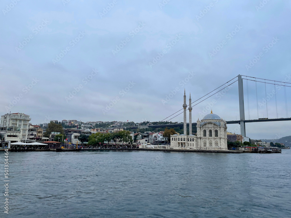 Fototapeta premium bridge over the river