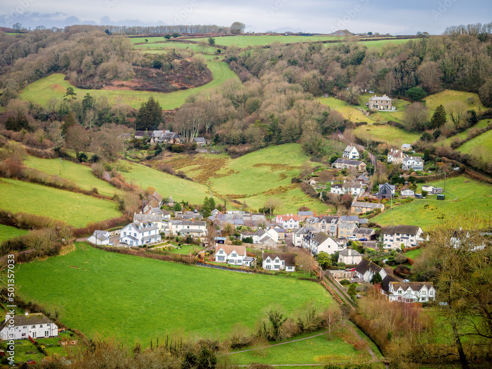 Branscombe in the valley