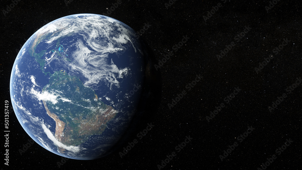 earth in space