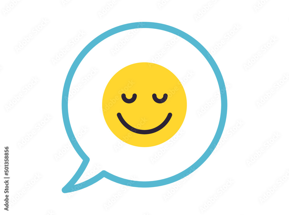 Simple facial expression and yellow cartoon smile flat vector illustration.
Simple facial expression and yellow cartoon smile flat vector illustration.