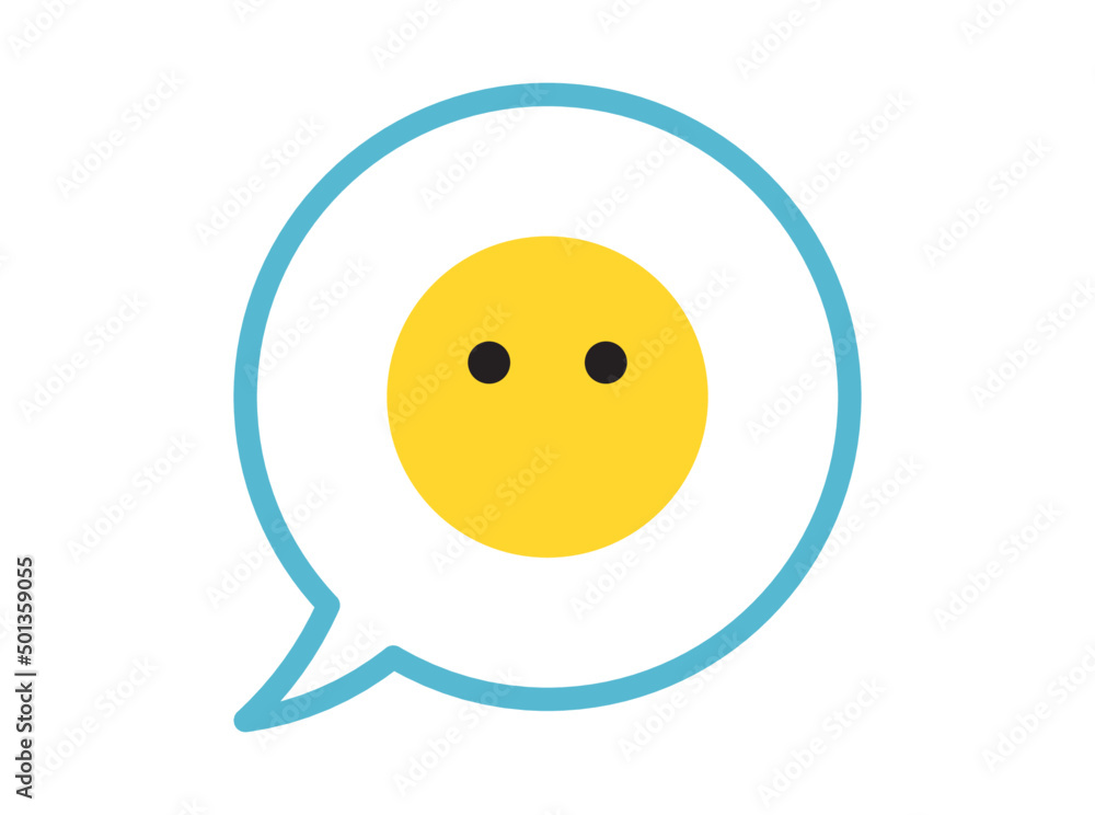 Simple facial expression and yellow cartoon smile flat vector illustration.
Simple facial expression and yellow cartoon smile flat vector illustration.