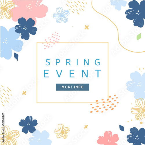 Fotografie Shopping Banner Illustration Design