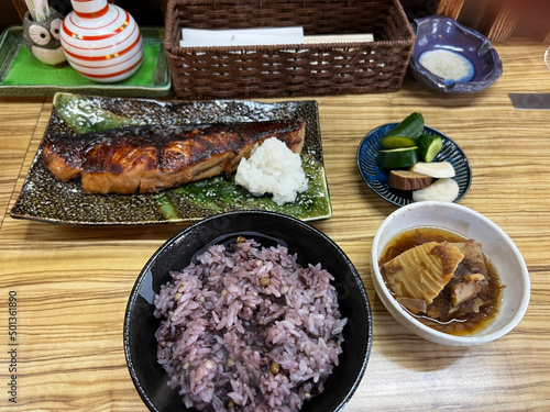 rice with fish                                                          
