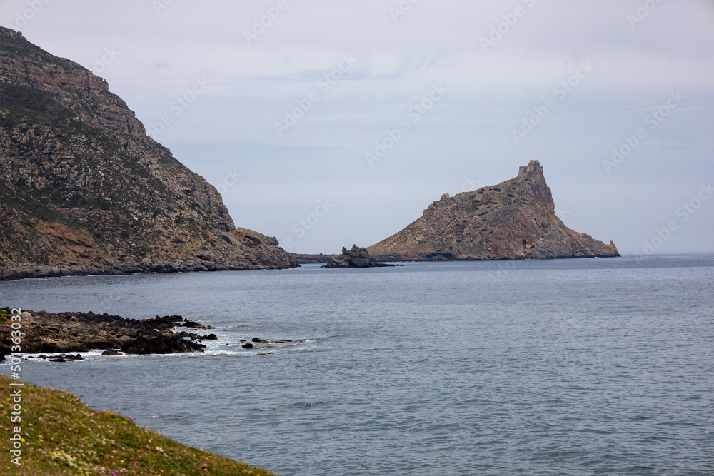 the castle of Punta Troia at Marettimo island. (Egadi) Aegadian Islands, Trapani, Sicily, Italy the castle of Punta Troia at Marettimo island. (Egadi) Aegadian Islands, Trapani, Sicily, Italy