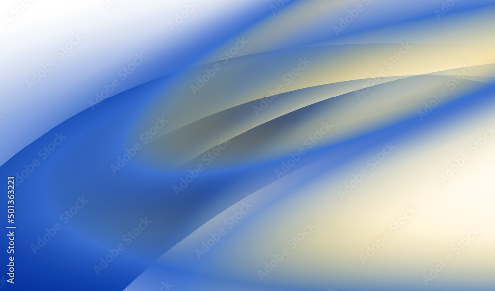 Naklejka premium Abstract blue background with waves