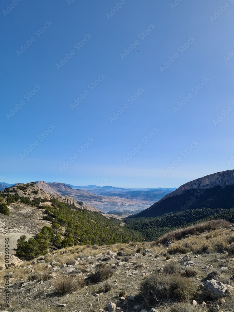 Paisajes de montaña para la practica del senderismo 