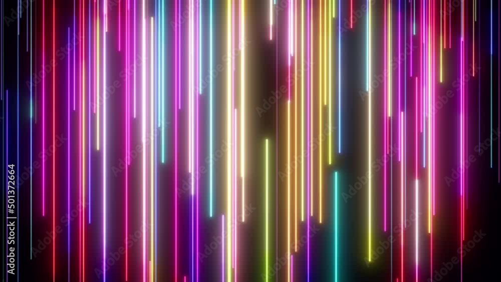 wall with falling glow lines, animated live wallpaper, 4K abstract colorful background wall with falling glow lines, animated live wallpaper, 4K abstract colorful background