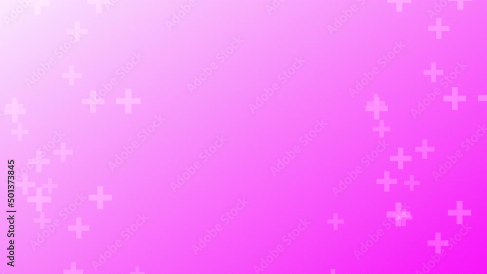Small red cross floating on pink bright background. Animation for hospital, medical care and world red cross day. Small red cross floating on pink bright background. Animation for hospital, medical care and world red cross day.