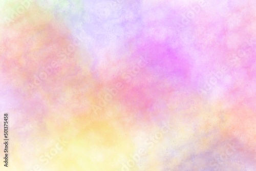 Abstract modern pink purple yellow background. Tie dye pattern.  © YULIYA