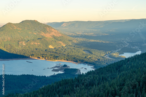 Beautiful Mountain Peak View of the Pacific Northwest