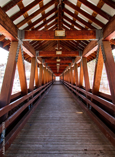 The old covered bridge