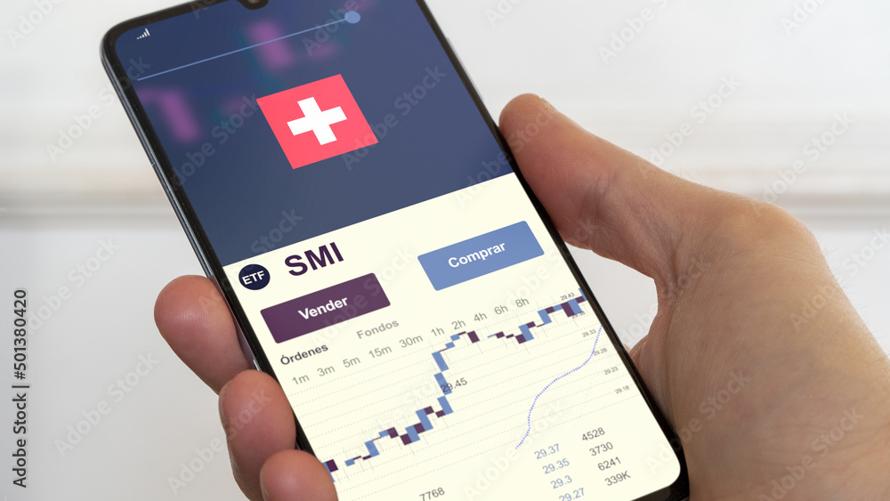 Fondo etf smi de inversión negociado en bolsa suiza, mercado suizo. Análisis de negocios de una tendencia ETF SMI, blue chips suizos. Texto en español Fondo etf smi de inversión negociado en bolsa suiza, mercado suizo. Análisis de negocios de una tendencia ETF SMI, blue chips suizos. Texto en español