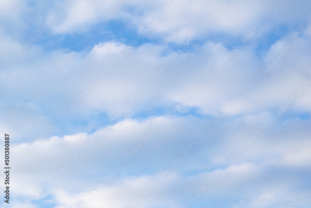 Fototapeta premium blue sky with white clouds