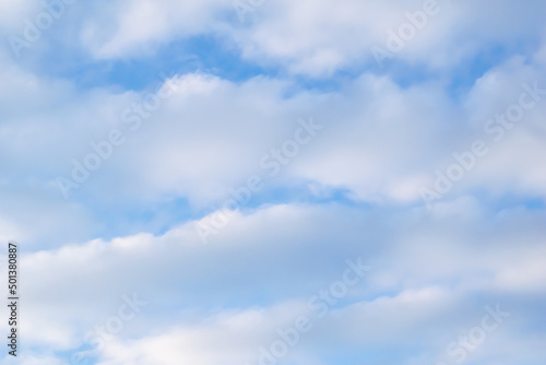 blue sky with white clouds