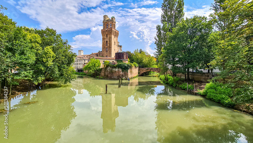 Foto Galileo Galilei Astronomical Observatory, La Specola Tower in Padova, Veneto, Italy, Europe
