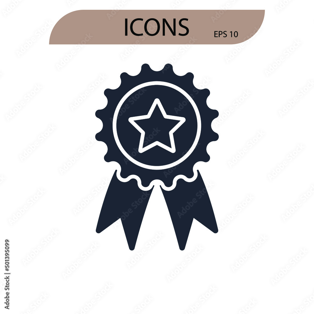quality icons symbol vector elements for infographic web quality icons symbol vector elements for infographic web
