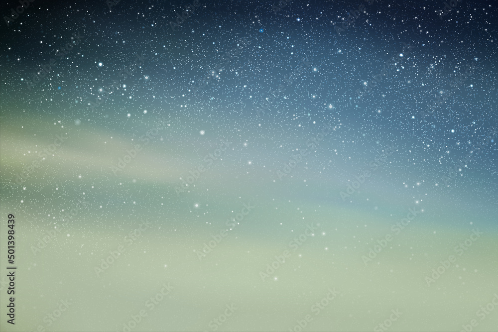 Night starry sky. Clouds and stars in space. Blue twilight background Night starry sky. Clouds and stars in space. Blue twilight background