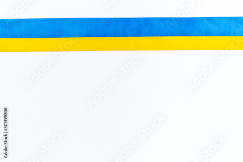 Free Download Yellow and blue ribbon - color of Ukrainian flag - GFXLoad