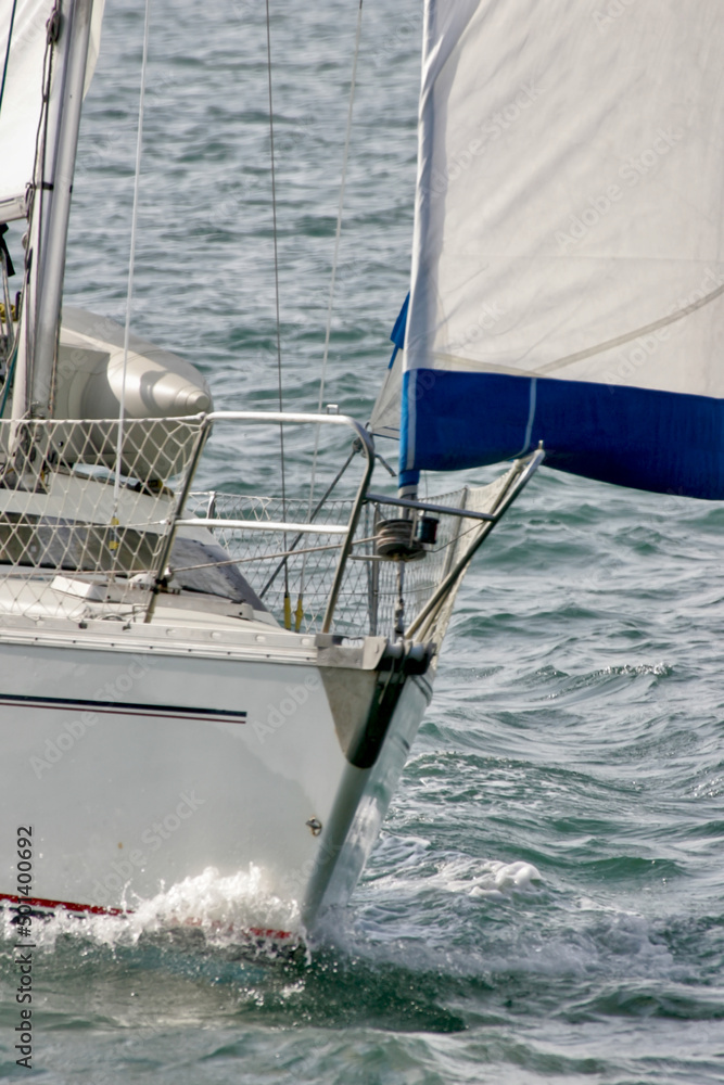 Fototapeta premium yacht in the sea