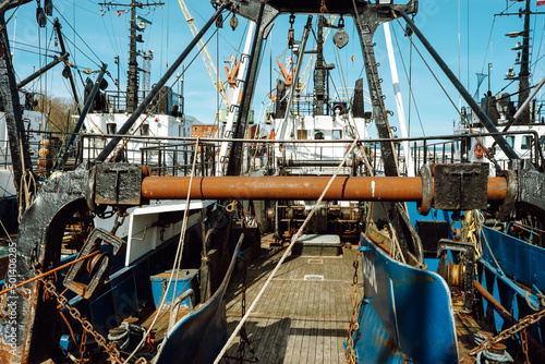 Fotografija Fishing with a trawl