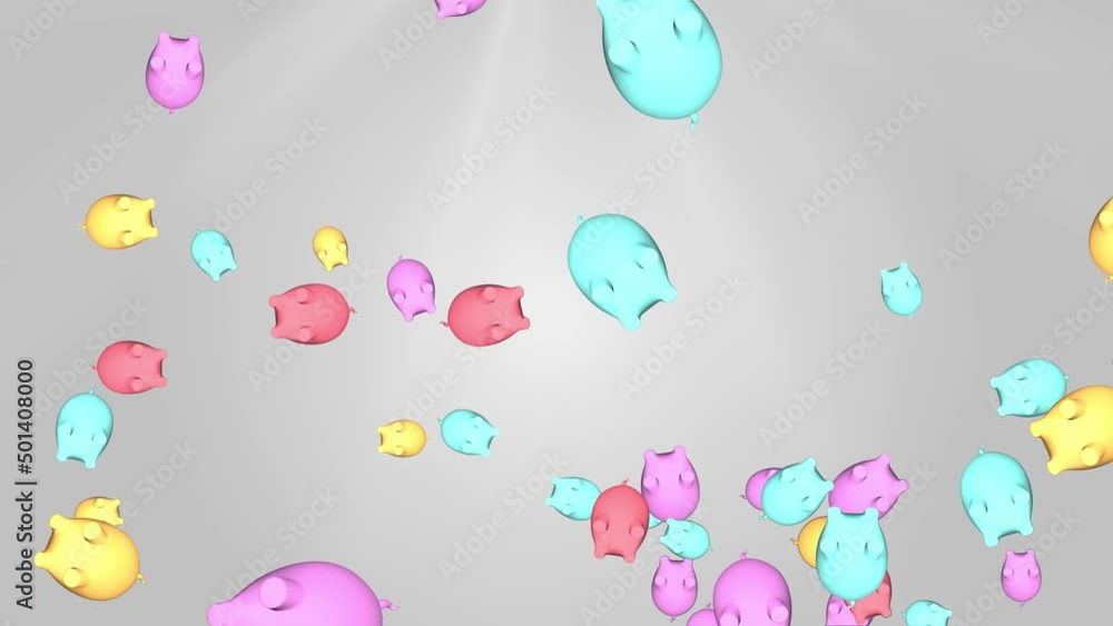 3D animation of Piggy bank Accumulation and investment concept, crypto currency Loop Background. Saving money for savings budget. Economy and banking income concept. Money savings and investment. 3D animation of Piggy bank Accumulation and investment concept, crypto currency Loop Background. Saving money for savings budget. Economy and banking income concept. Money savings and investment.