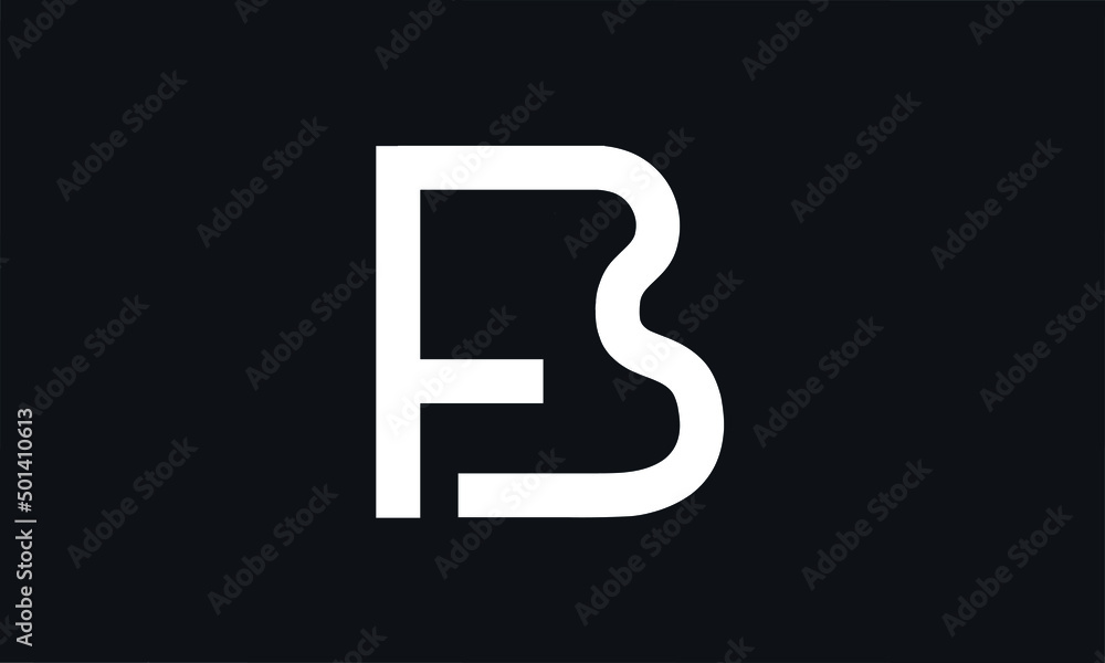 initials alphabet logo icon vector FB BF F B initials alphabet logo icon vector FB BF F B