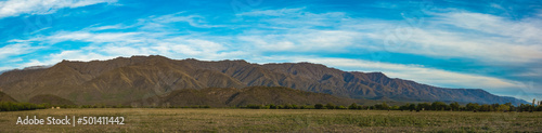 view of the mountains in autumn