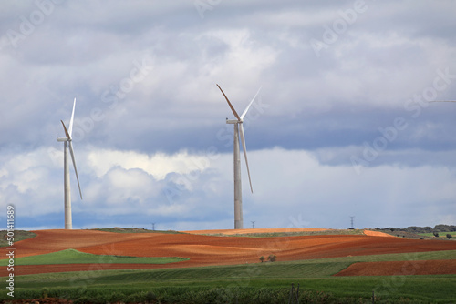 aerogenerador energía limpia renobable verde eólica electricidad molino viento tierra 4M0A5692-as22 photo