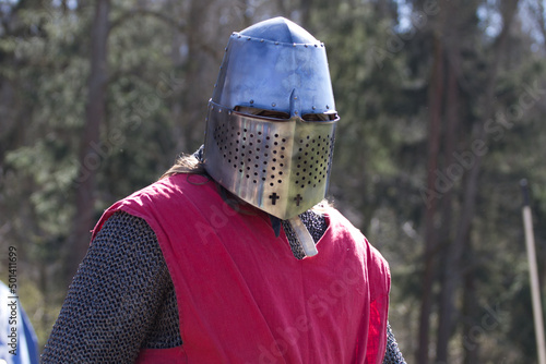 medieval knight in armour