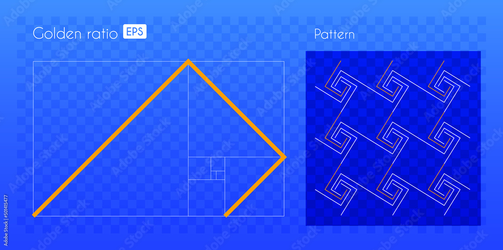 pattern inspired by the golden ratio pattern inspired by the golden ratio