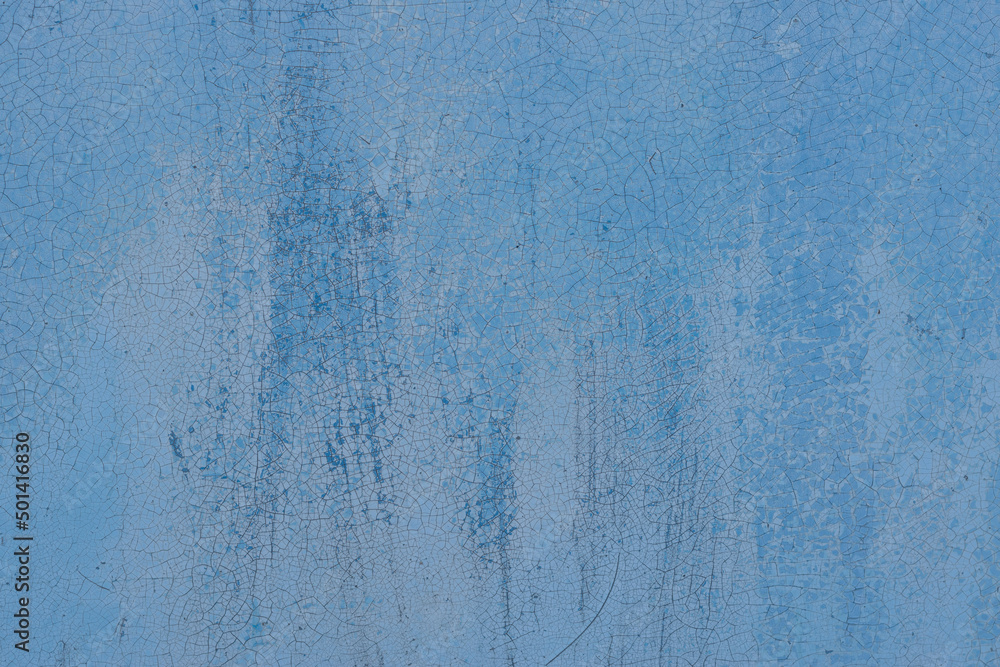 Texture of worn painted surface covered with web of cracks. Texture of surface is painted with three different layers of paint, cracked and partially peeled off, abstract background, high resolution. Texture of worn painted surface covered with web of cracks. Texture of surface is painted with three different layers of paint, cracked and partially peeled off, abstract background, high resolution.