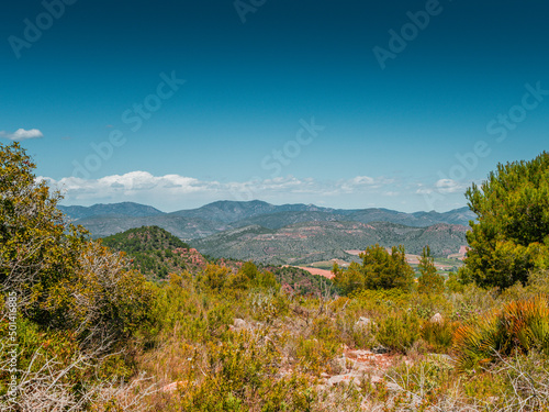 Fototapeta Naklejka Na Ścianę i Meble -  calm mountain landscape on a clear day