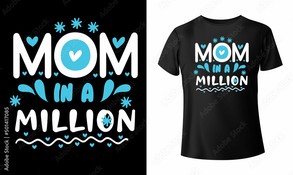Obraz premium Happy Mothers Day t-shirt and Mom T-shirt design, mom vector template Vector EPS File
