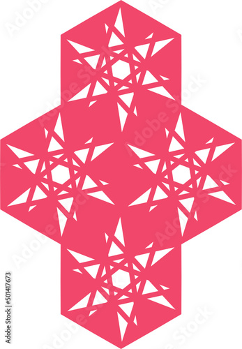 Módulo Hexagonal para Padrão Geométrico Contínuo 