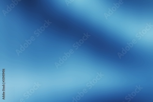 Abstract blue blurred background with light.
