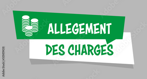 Logo allègement des charges.