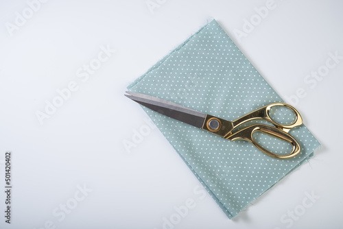 Fabric scissors. Fabric and sewing scissors
