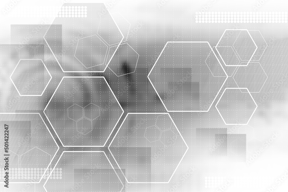 Abstract hexagon background. Technology poligonal design. Abstract hexagon background. Technology poligonal design.